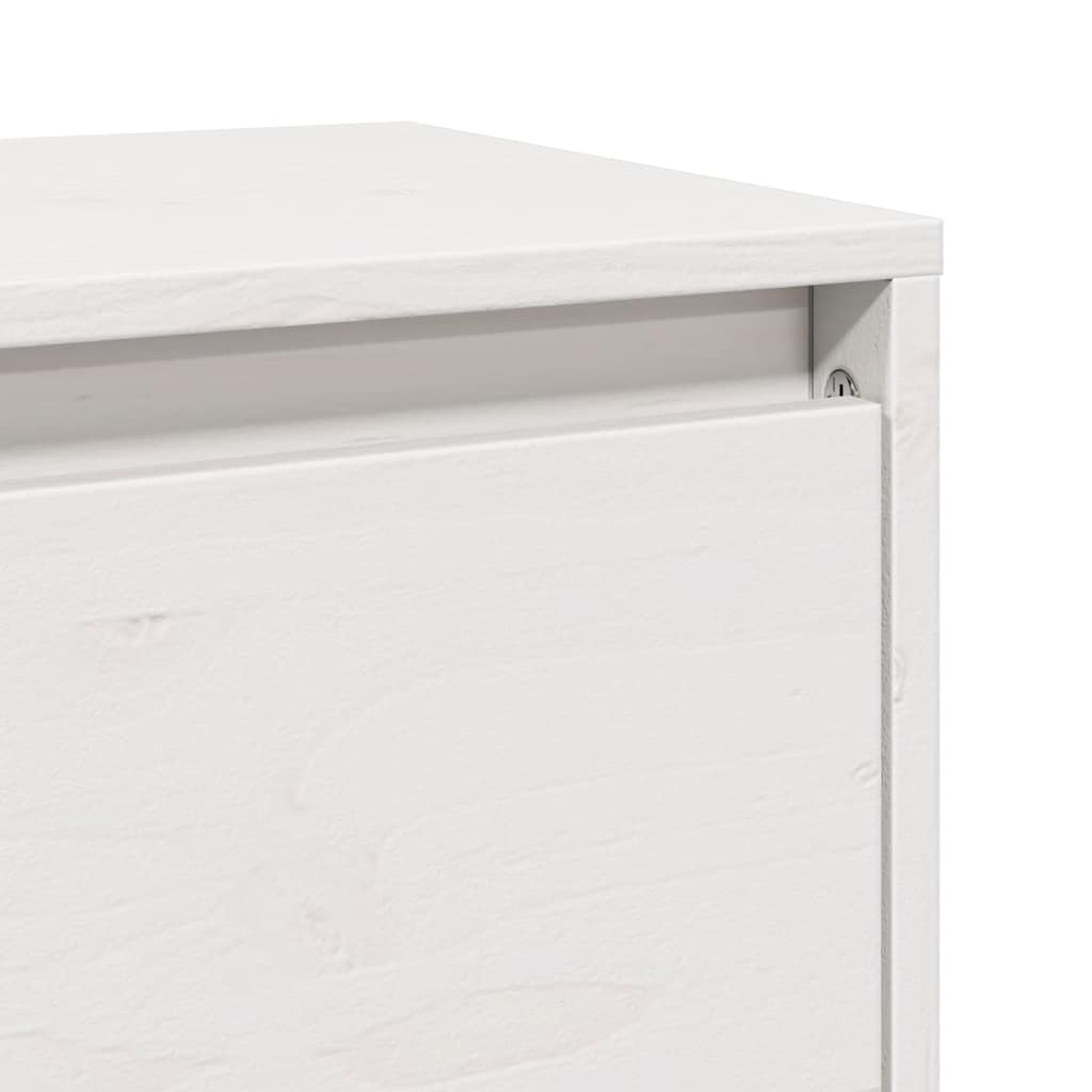 Armários de parede 2 pcs 80x30x35 cm pinho maciço branco