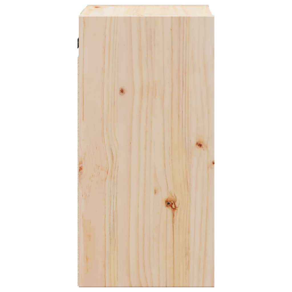 Mesas de cabeceira 2 pcs 30x30x60 cm madeira de pinho maciça