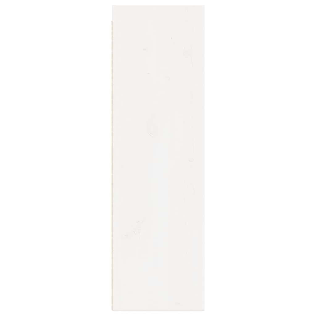 Armário de parede 30x30x100 cm madeira de pinho maciça branco
