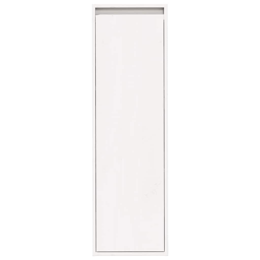 Armários de parede 2 pcs 30x30x100 cm pinho maciço branco