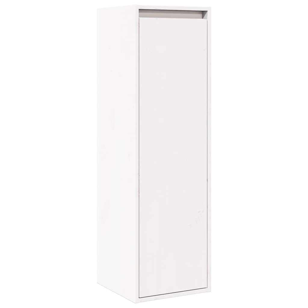 Armários de parede 2 pcs 30x30x100 cm pinho maciço branco
