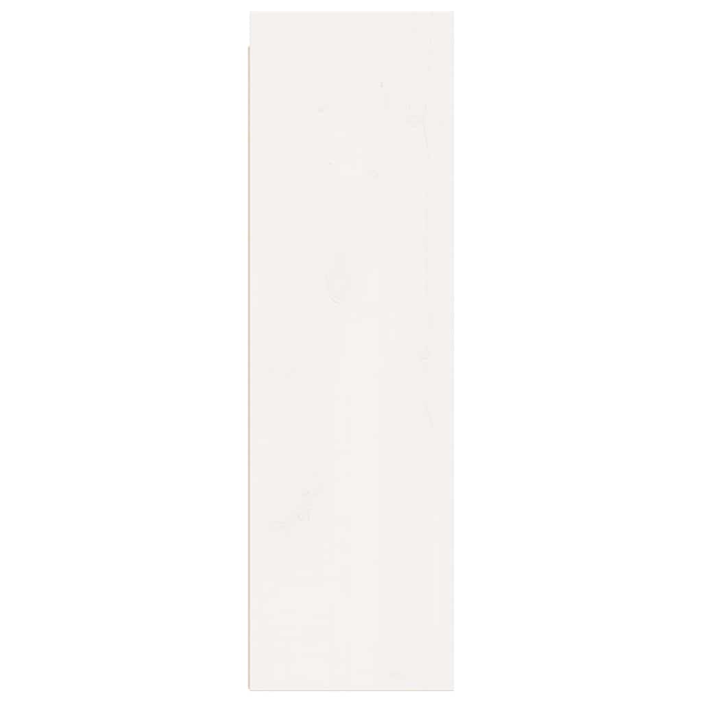 Armários de parede 2 pcs 30x30x100 cm pinho maciço branco