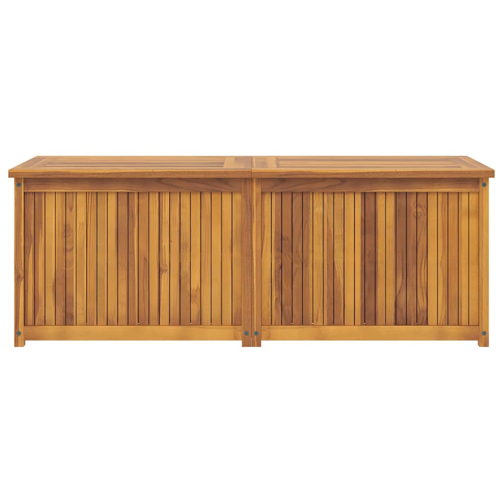 Caixa para jardim 150x50x55 cm madeira de teca maciça