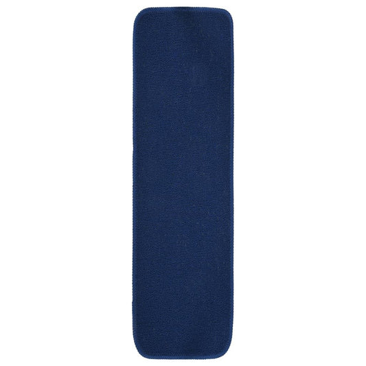 Tapetes antiderrapantes p/ escadas 15 pcs 75x20 cm azul marinho
