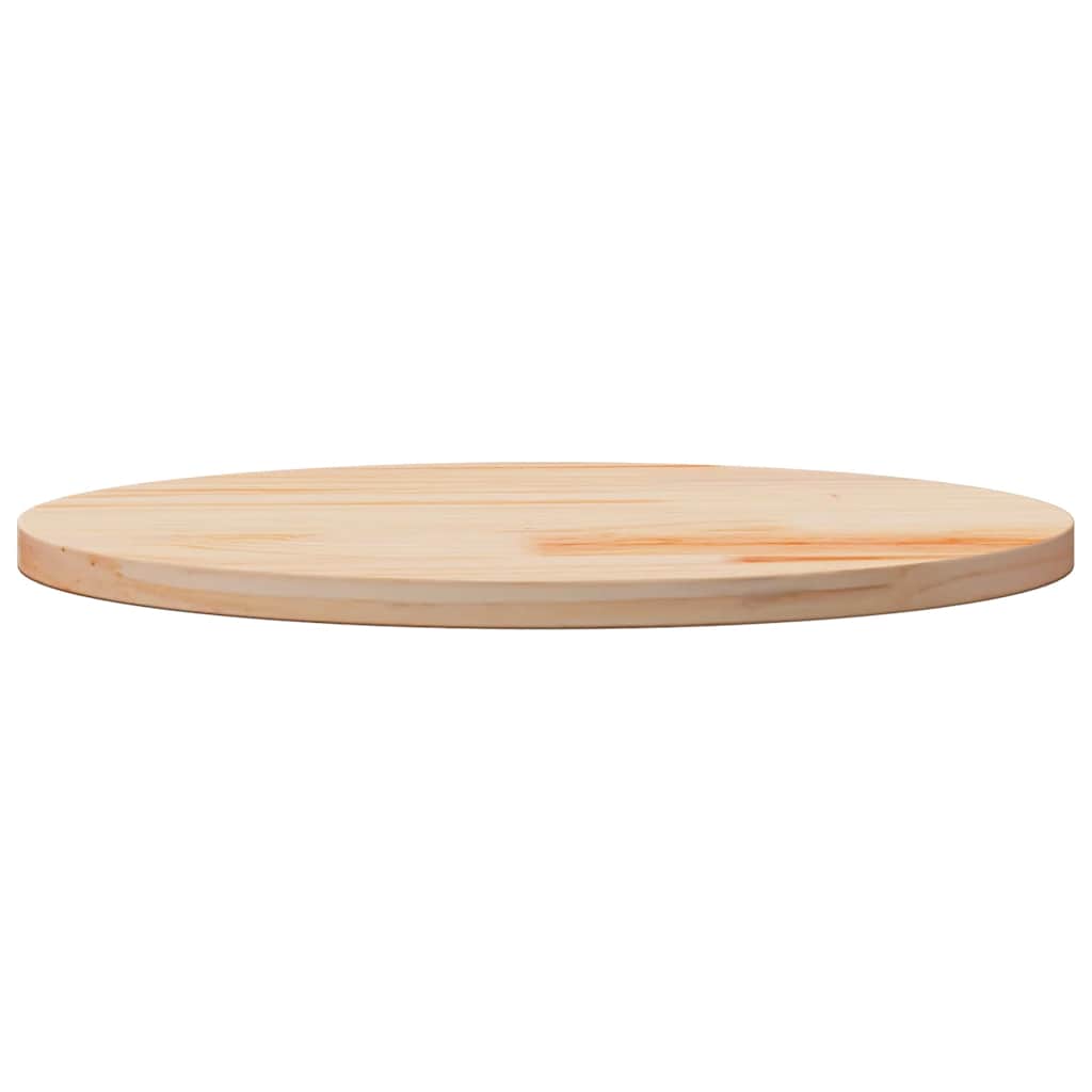 Tampo de mesa pinho maciço Ø50x2,5 cm