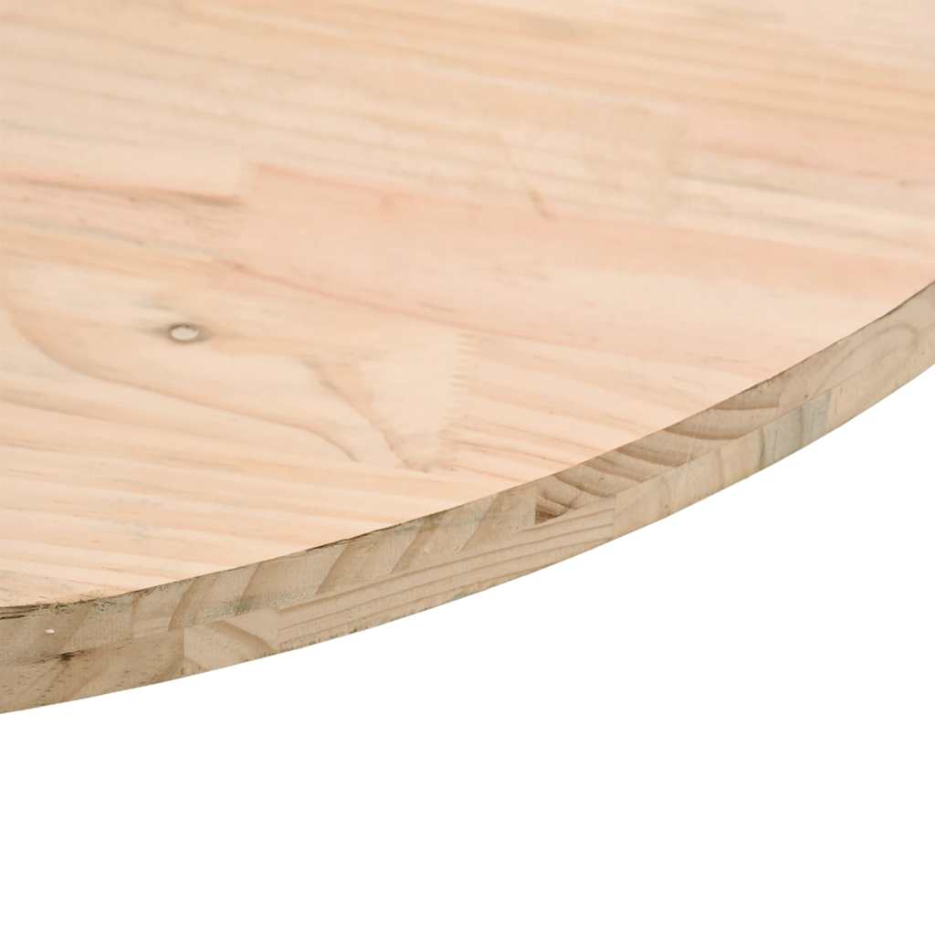 Tampo de mesa pinho maciço Ø60x2,5 cm