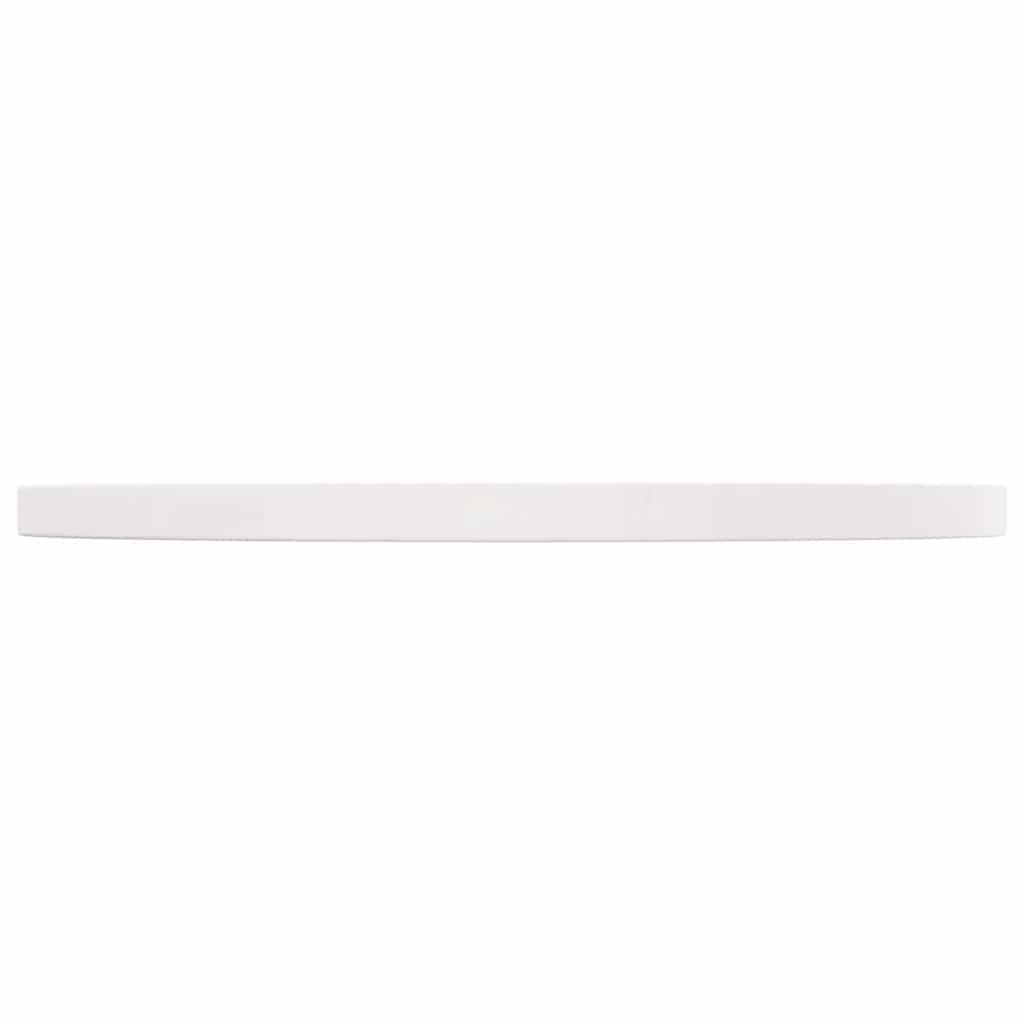 Tampo de mesa pinho maciço Ø60x2,5 cm branco