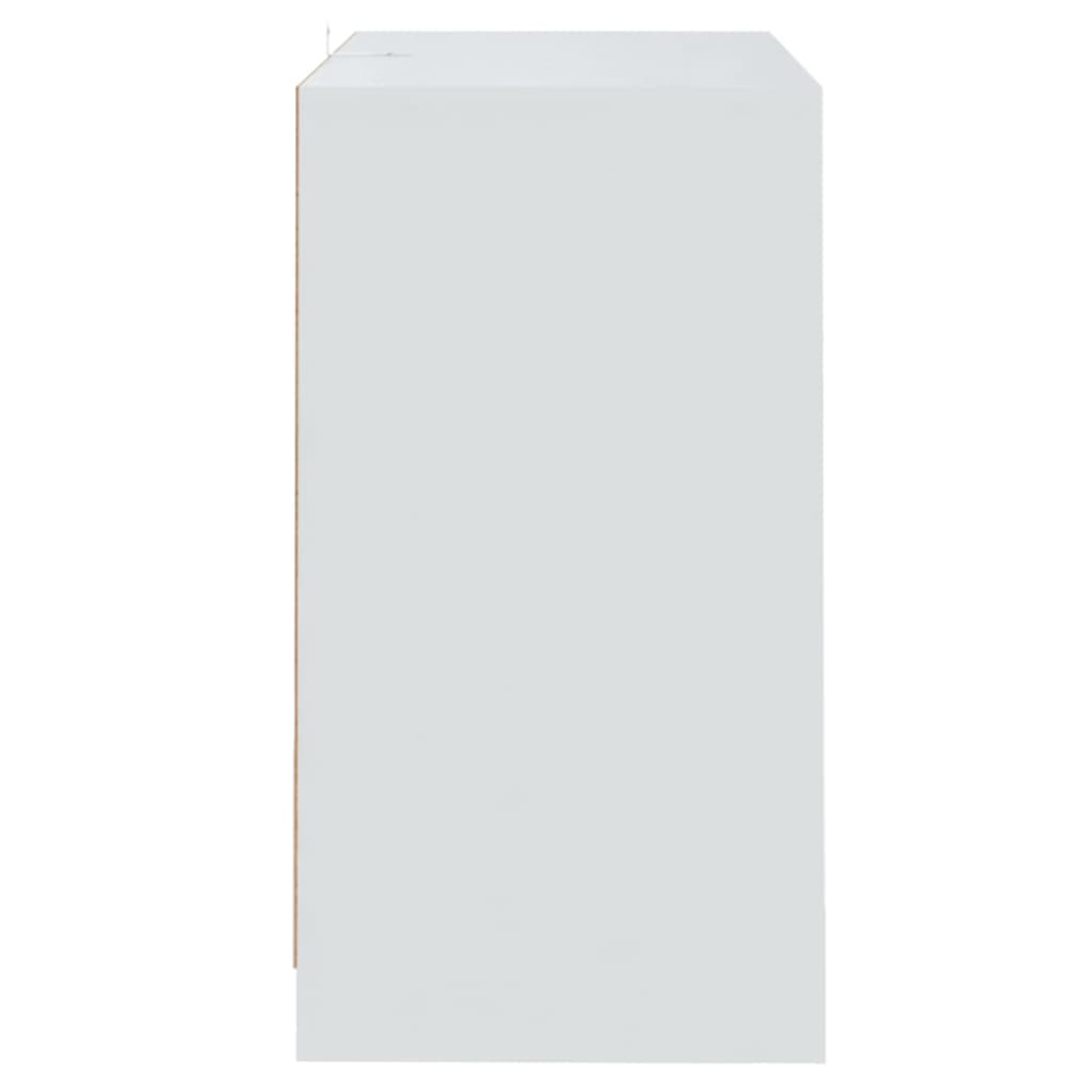Aparadores 2 pcs 70x41x75 cm derivados de madeira branco