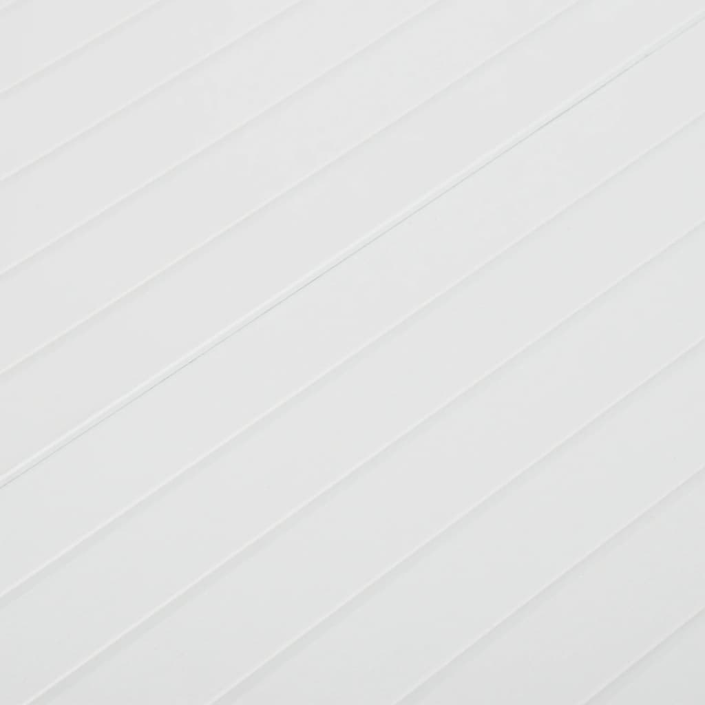 Mesa de jardim 150x90x72 cm PP branco