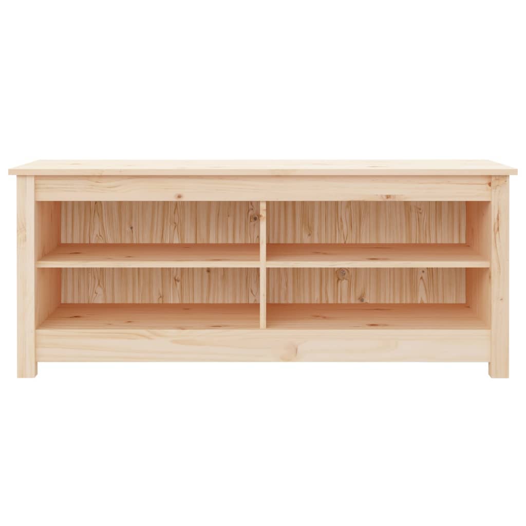 Banco sapateira 110x38x45,5 cm pinho maciço