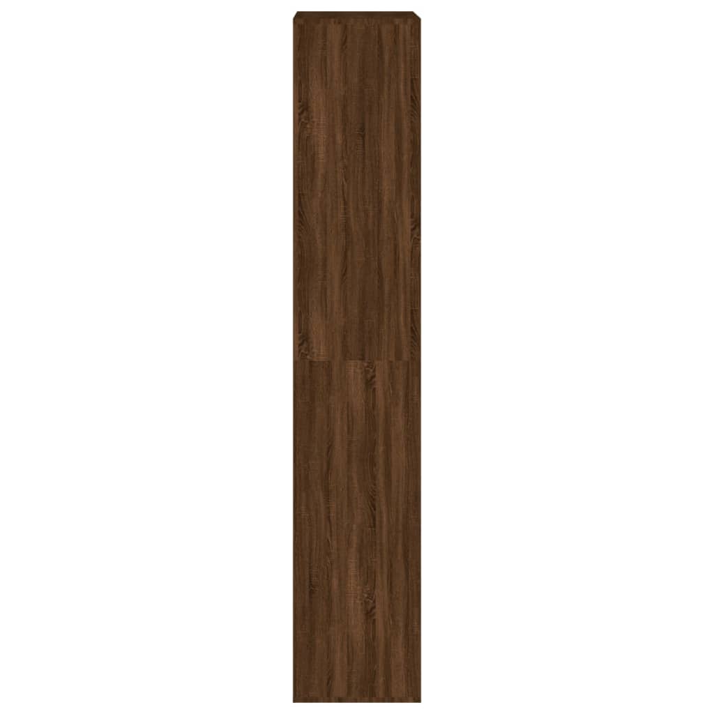 Sapateira 54x34x183 cm derivados de madeira carvalho castanho
