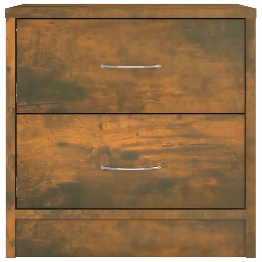 Mesa cabeceira 40x30x40 cm derivados de madeira carvalho fumado
