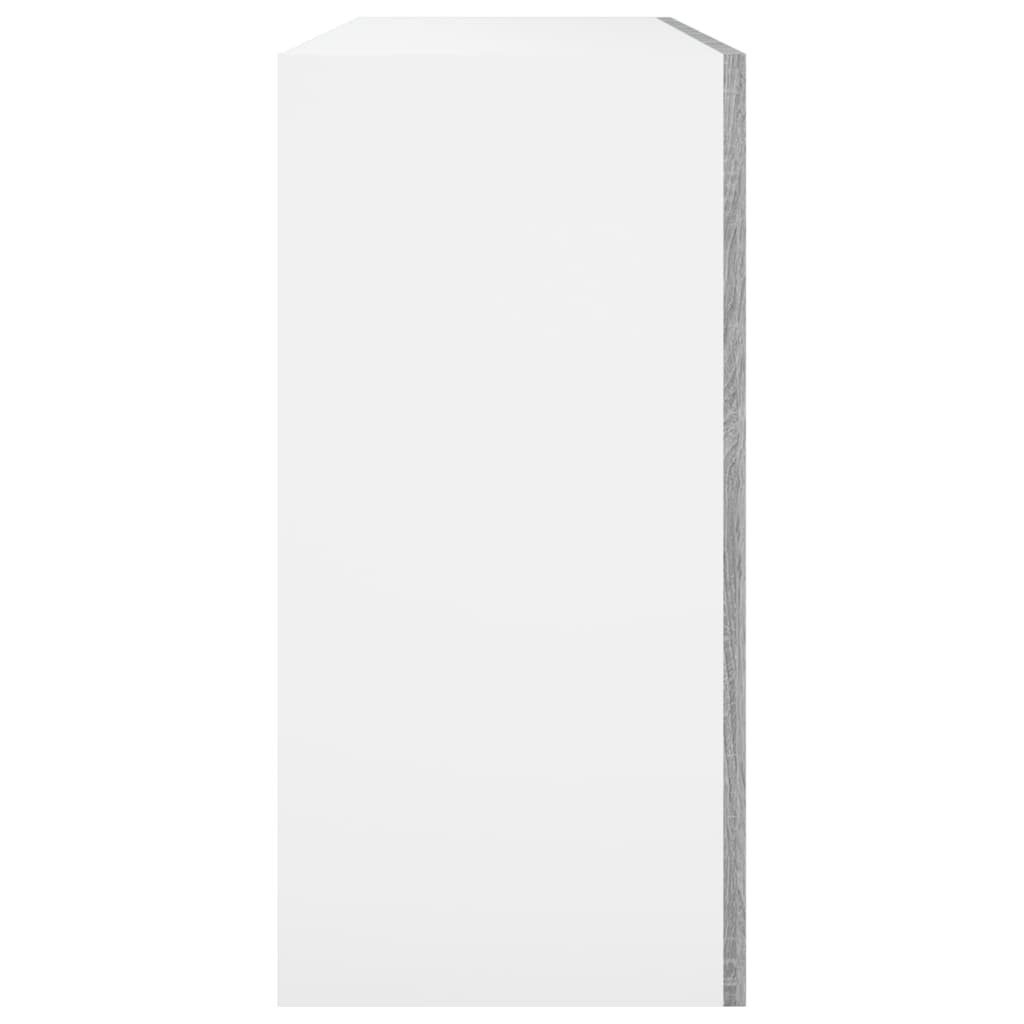 Armário suspenso “Lyon” 80x31x60 cm cinzento sonoma