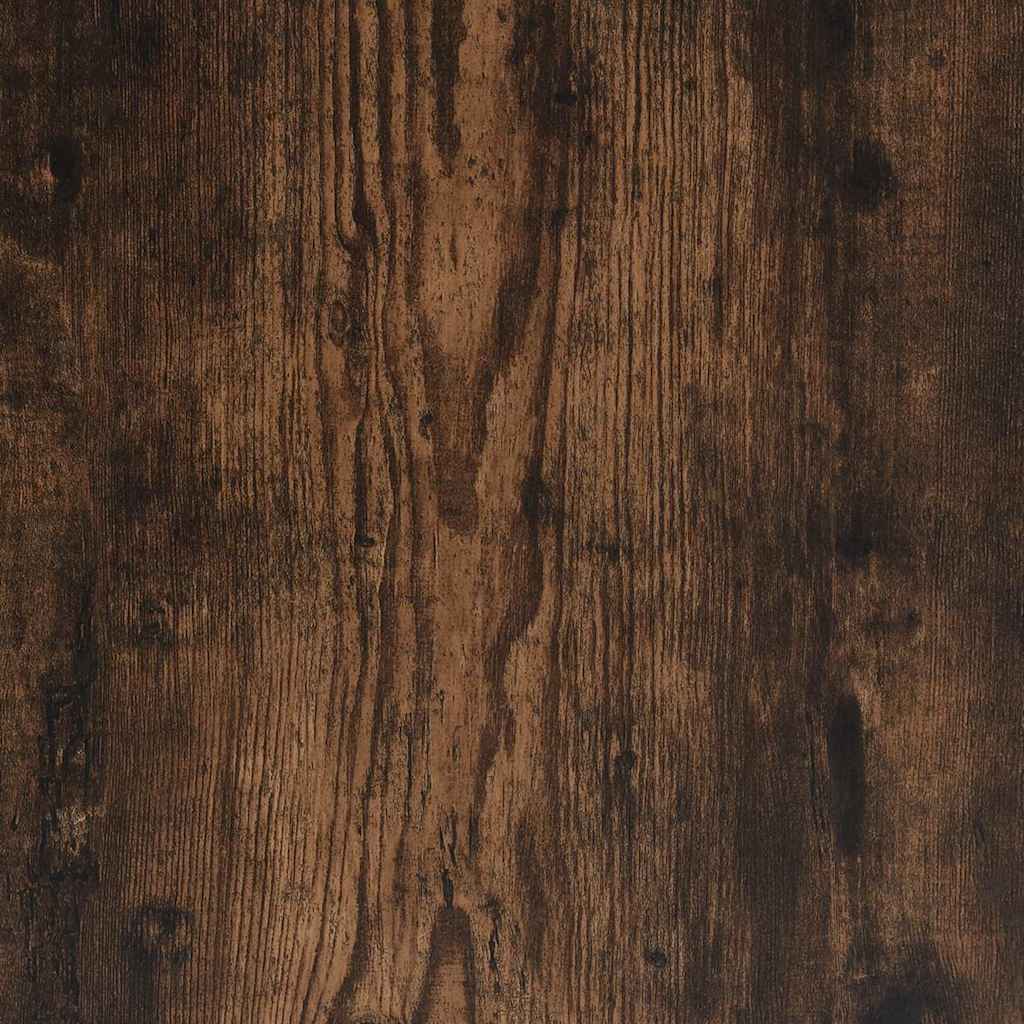 Armário máquina lavar roupa 64x25,5x190 cm carvalho fumado