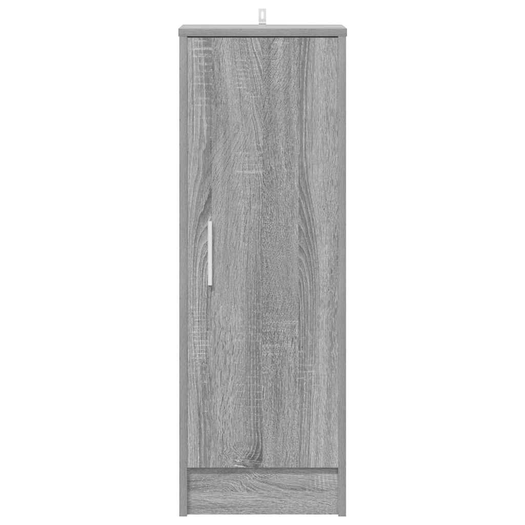 Sapateira 32x35x92 cm derivados de madeira cinzento sonoma