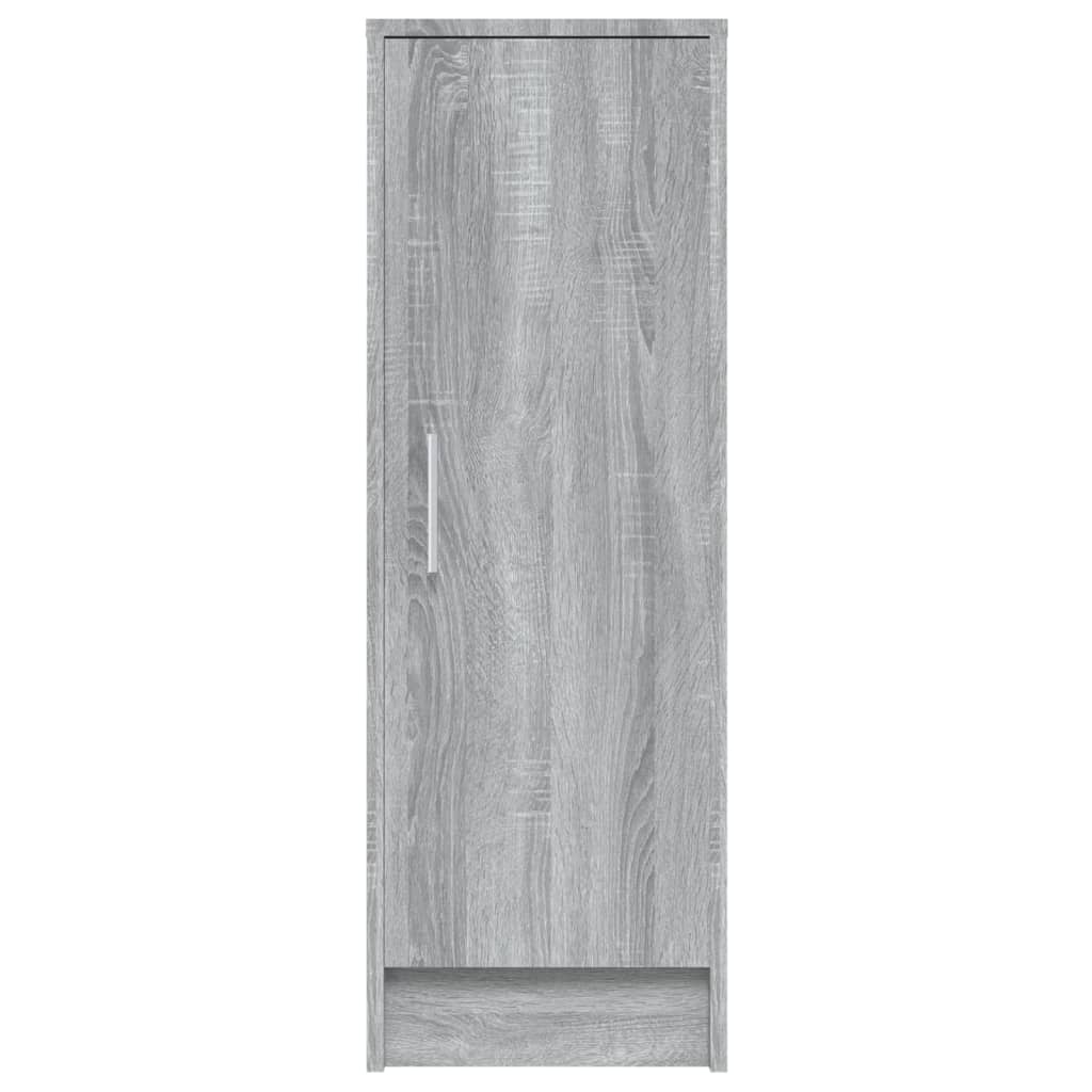 Sapateira 32x35x92 cm derivados de madeira cinzento sonoma