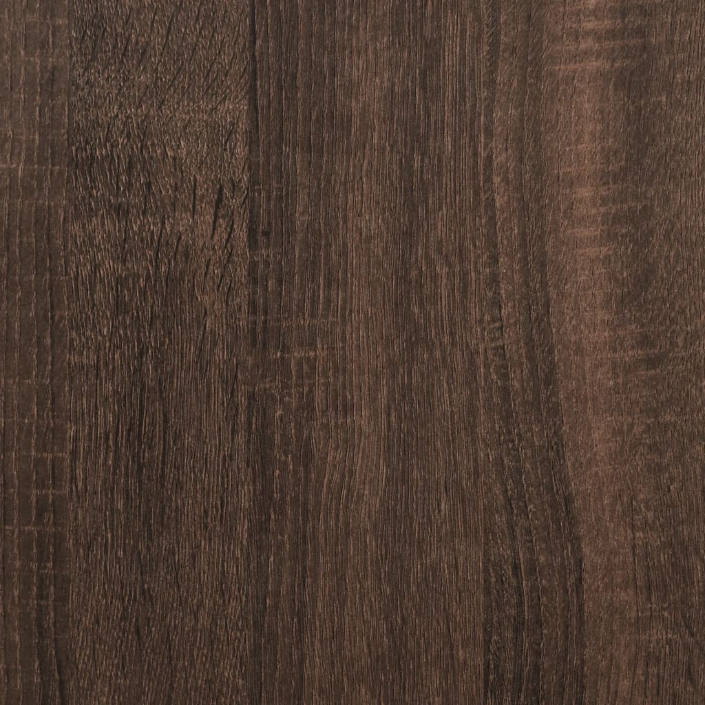 Banco sapateira 60x30x45cm derivados madeira carvalho castanho
