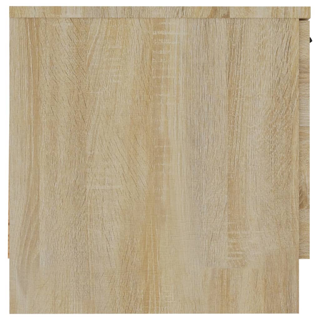 Mesas de cabeceira 2 pcs 40x39x40 cm carvalho sonoma