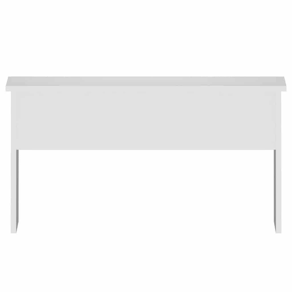 Mesa de centro 80x50,5x41,5 cm madeira processada branco