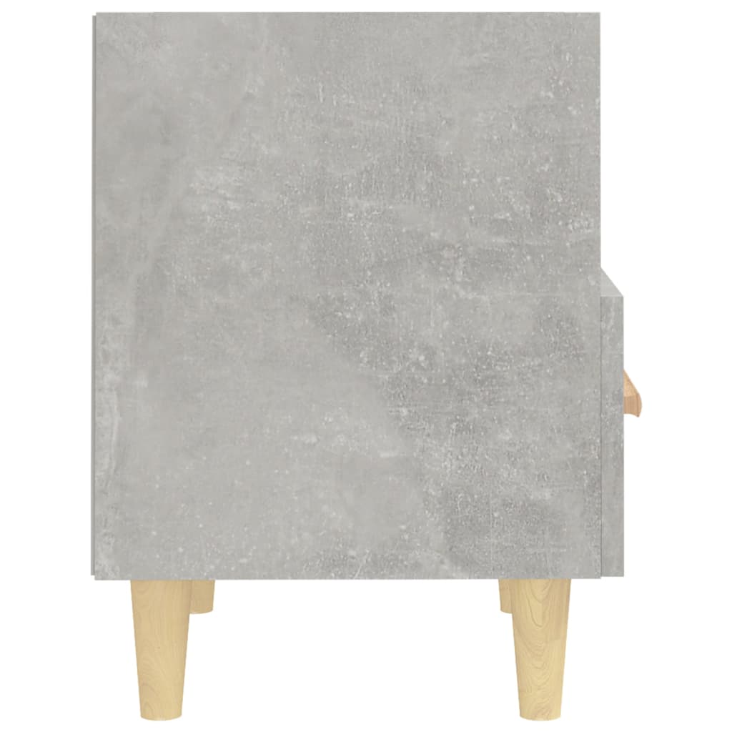 Mesas de cabeceira 2 pcs 40x35x47 cm cinzento cimento