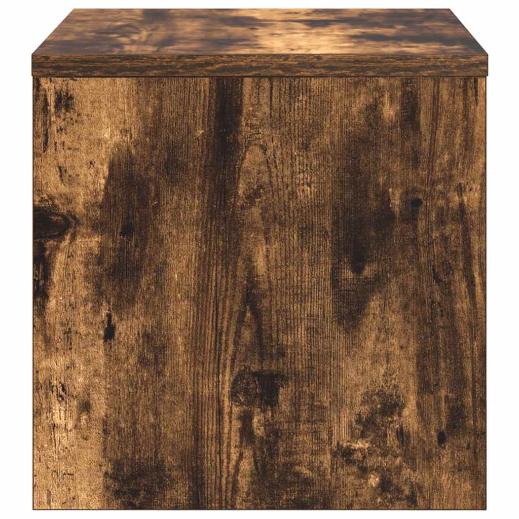 Mesa cabeceira 40x30x30 cm derivados de madeira carvalho fumado