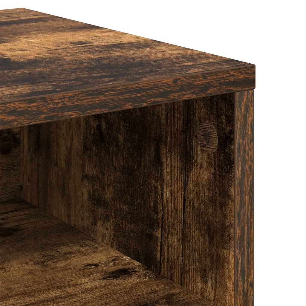 Mesa cabeceira 40x30x30 cm derivados de madeira carvalho fumado