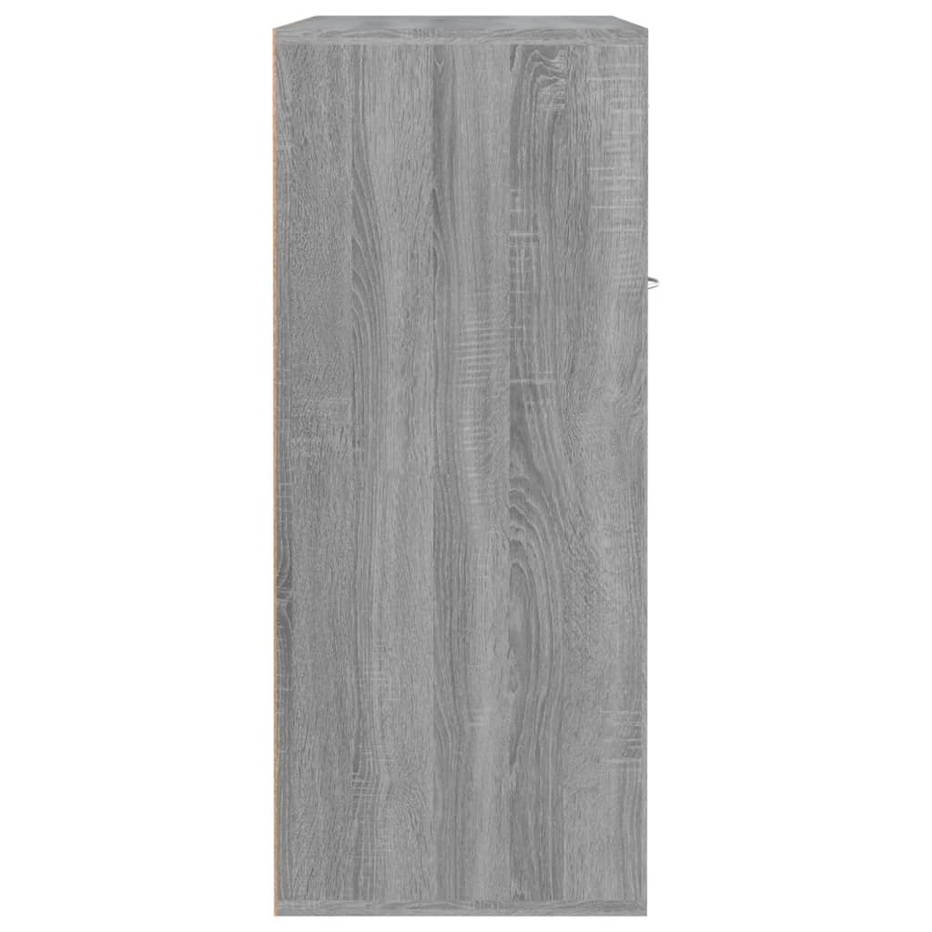 Sapateira 60x35x84 cm derivados de madeira cinzento sonoma