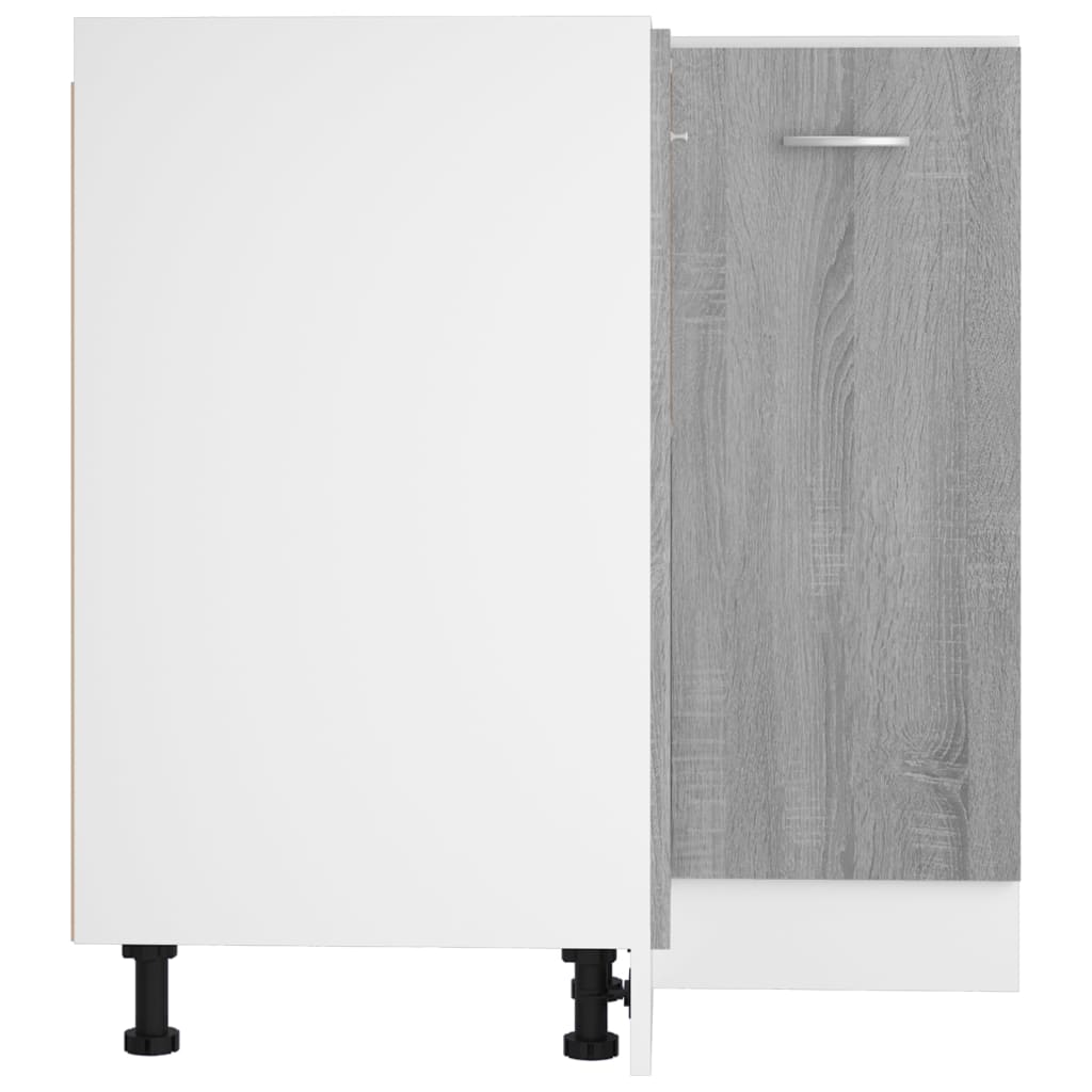 Armário cozinha “Lyon” 75,5x75,5x81,5cm sonoma cinza