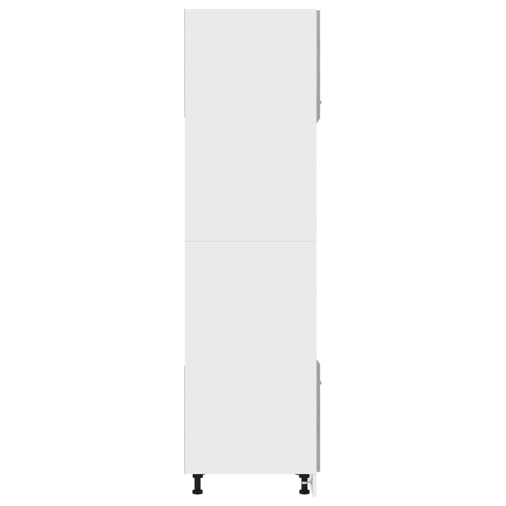 Armário micro-ondas “Lyon” 60x57x207 cm cinza sonoma