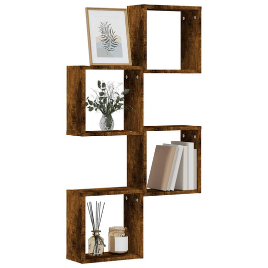 Prateleiras de parede em forma de cubo 4 pcs 30x15x30cm