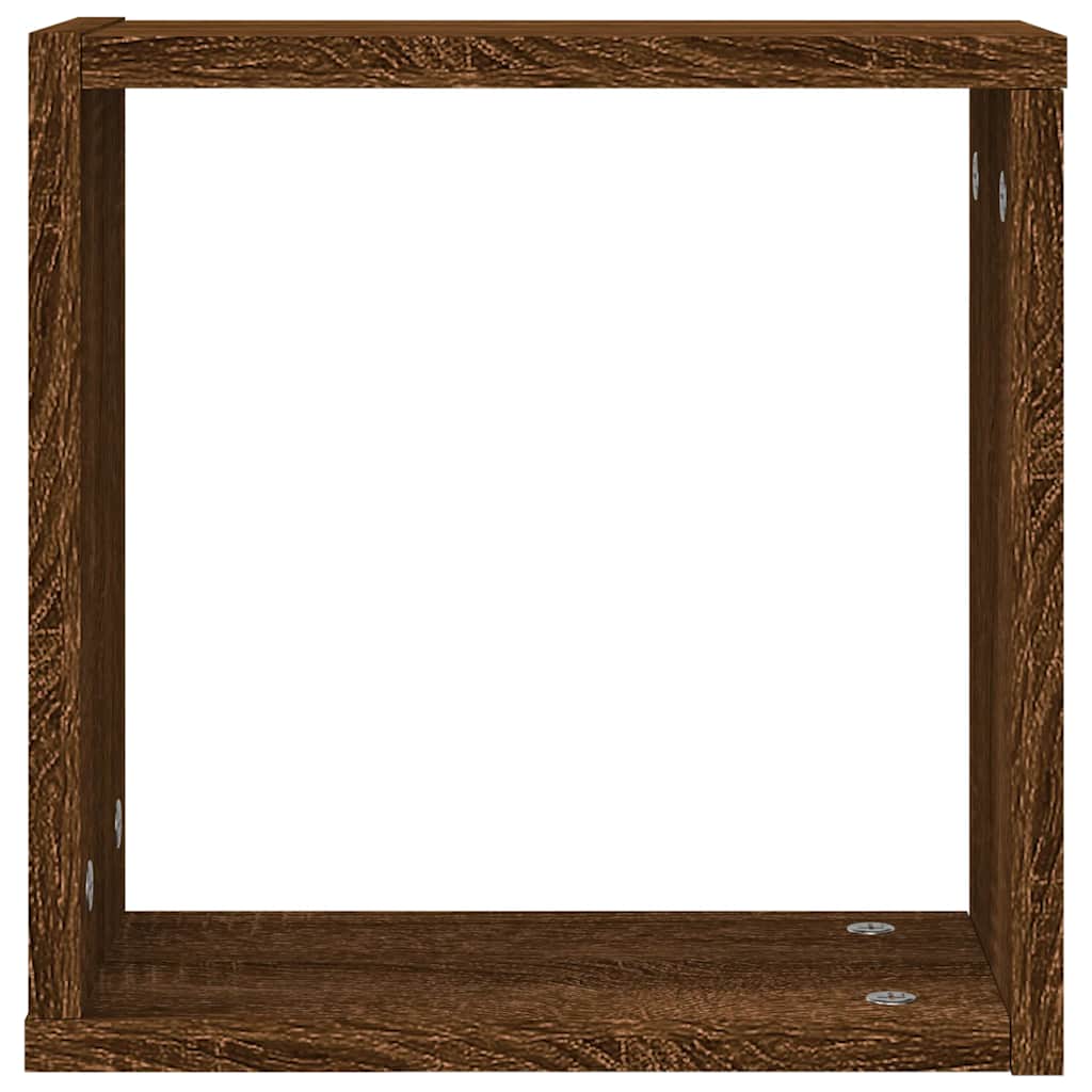 Prateleiras de parede em forma de cubo 2 pcs 30x15x30cm