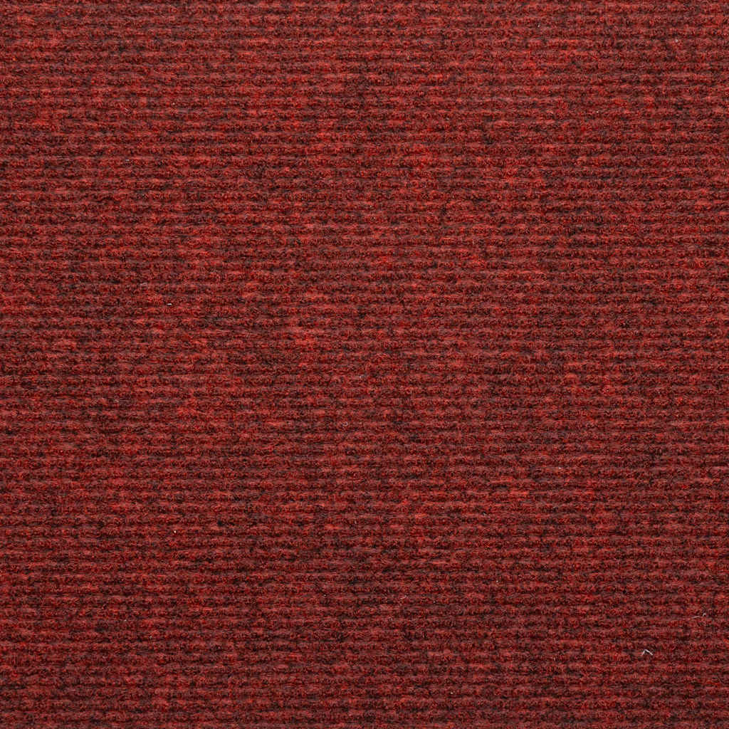 Tapetes de escada autoadesivos 15 pcs 65x24,5x3,5 cm vermelho