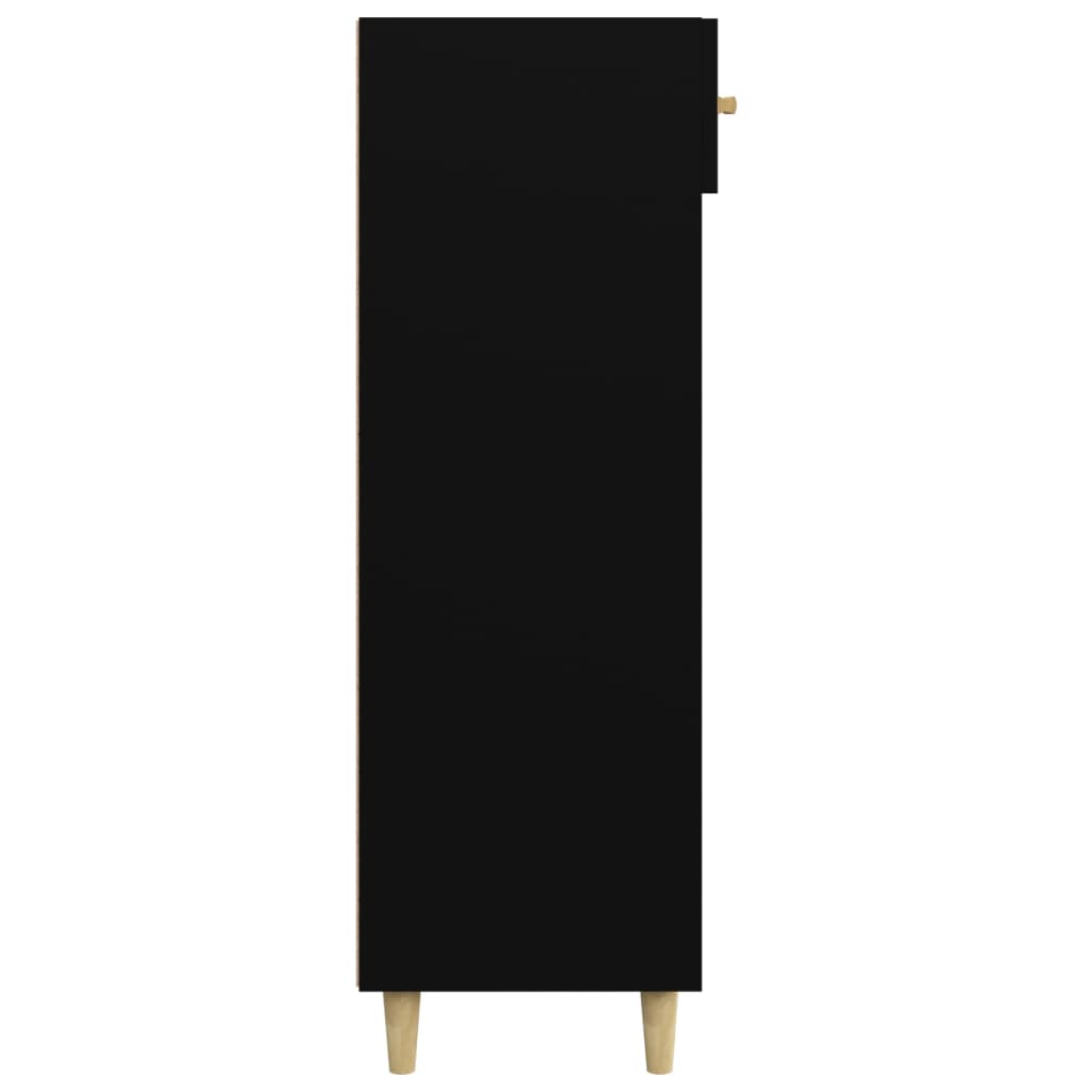 Sapateira 60x35x105 cm derivados de madeira preto