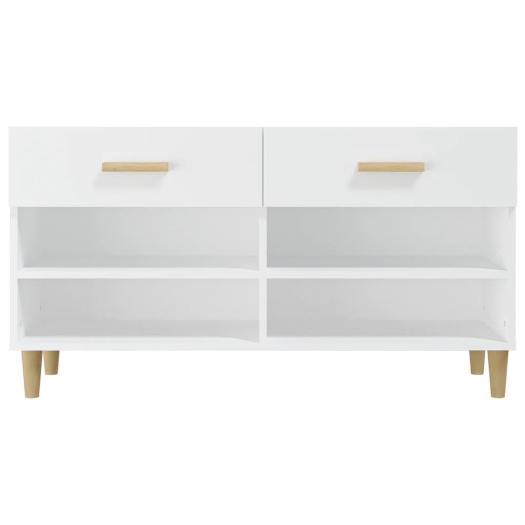 Sapateira 102x35x55 cm derivados de madeira branco