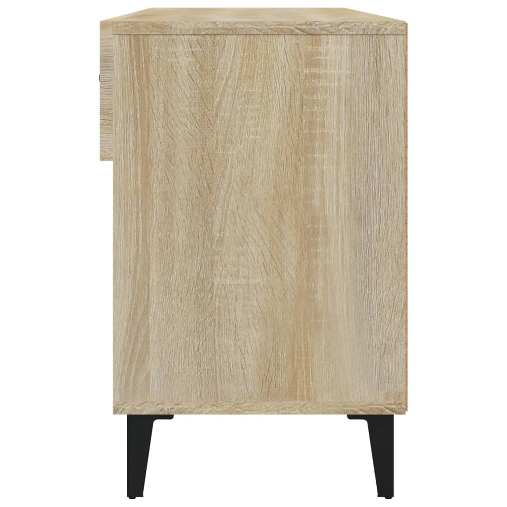 Sapateira 102x35x55 cm derivados de madeira cor carvalho sonoma