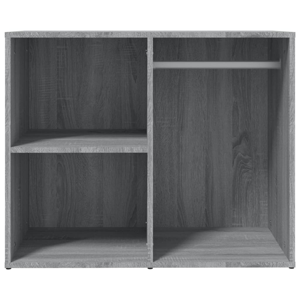 Toucador 80x40x65 cm derivados de madeira cor cinzento sonoma