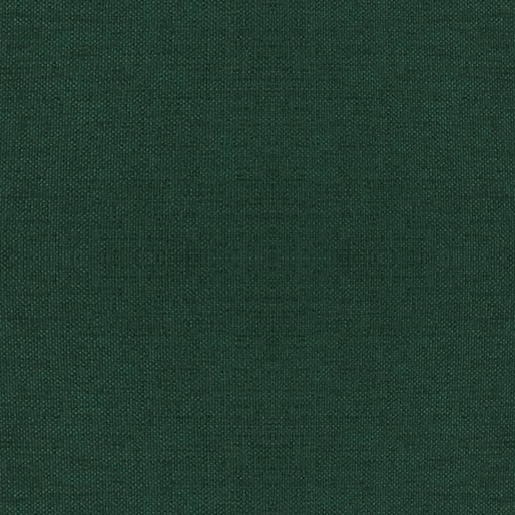 Cadeira de escritório giratória tecido verde escuro