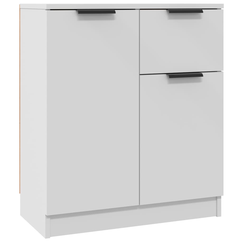 Aparadores 2 pcs 60x30x70 cm derivados de madeira branco