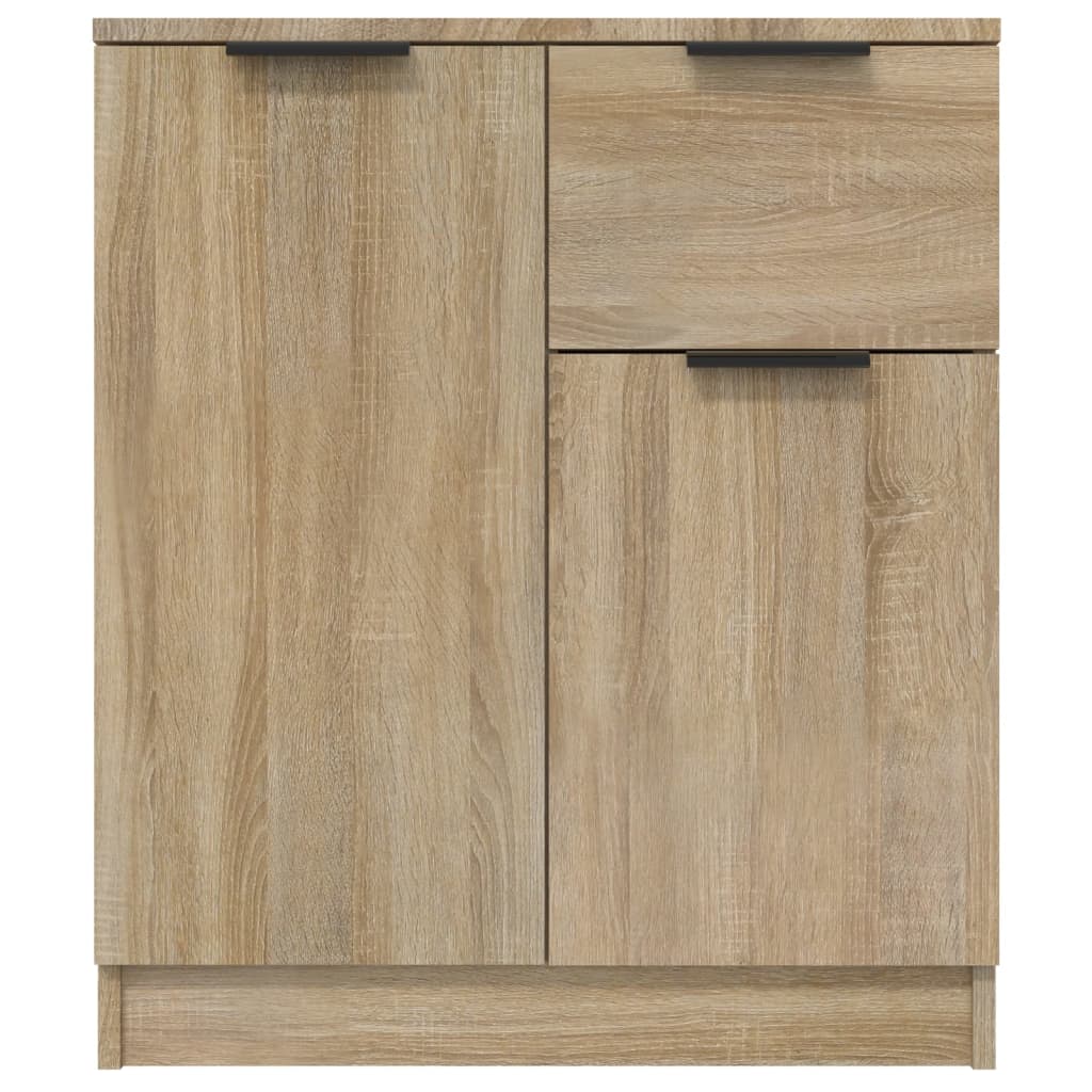 Aparadores 2 pcs 60x30x70 cm madeira processada carvalho sonoma