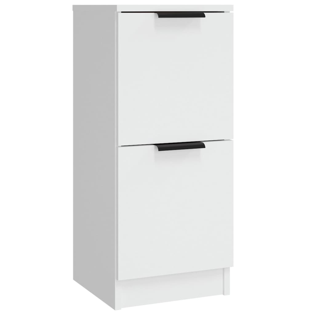 Aparadores 3 pcs madeira processada branco