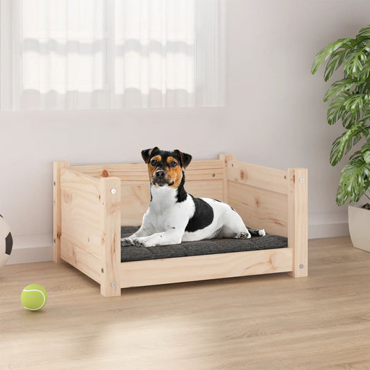 Cama para cães 55,5x45,5x28 cm Madeira de pinho maciça
