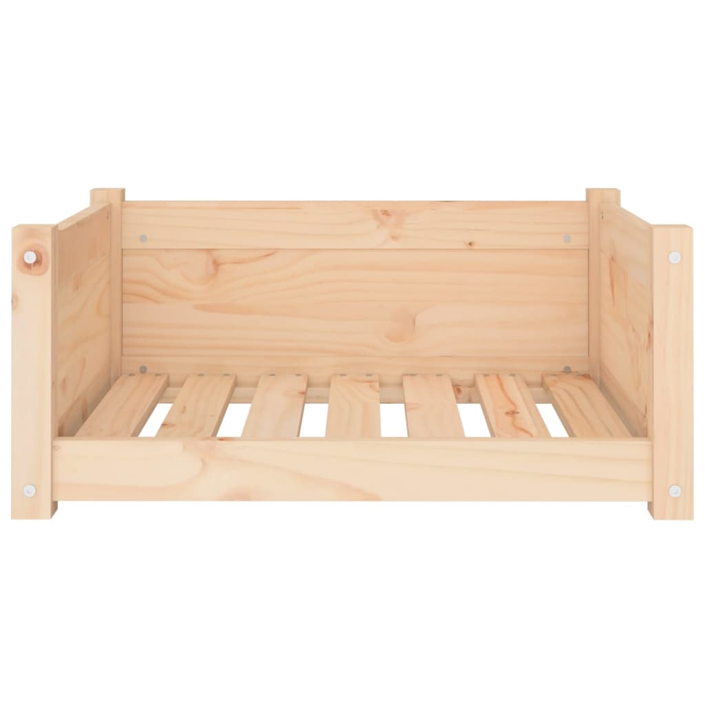 Cama para cães 65,5x50,5x28 cm Madeira de pinho maciça