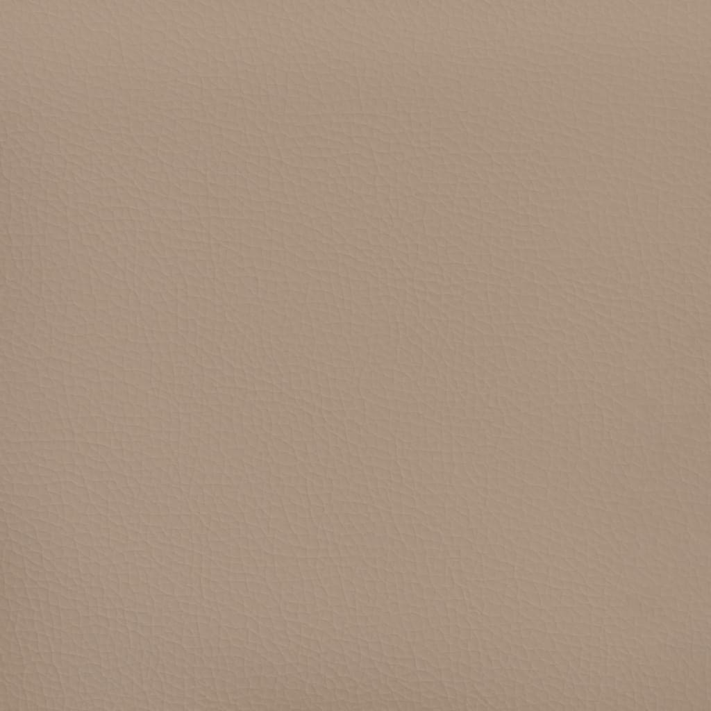 Banco 70x30x30 cm couro artificial cappuccino
