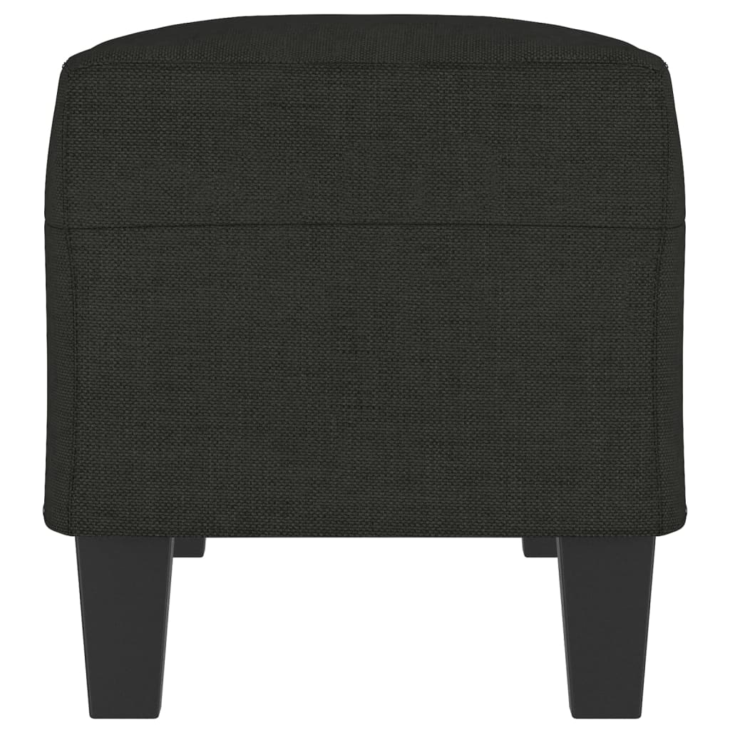Banco 100x35x41 cm tecido preto