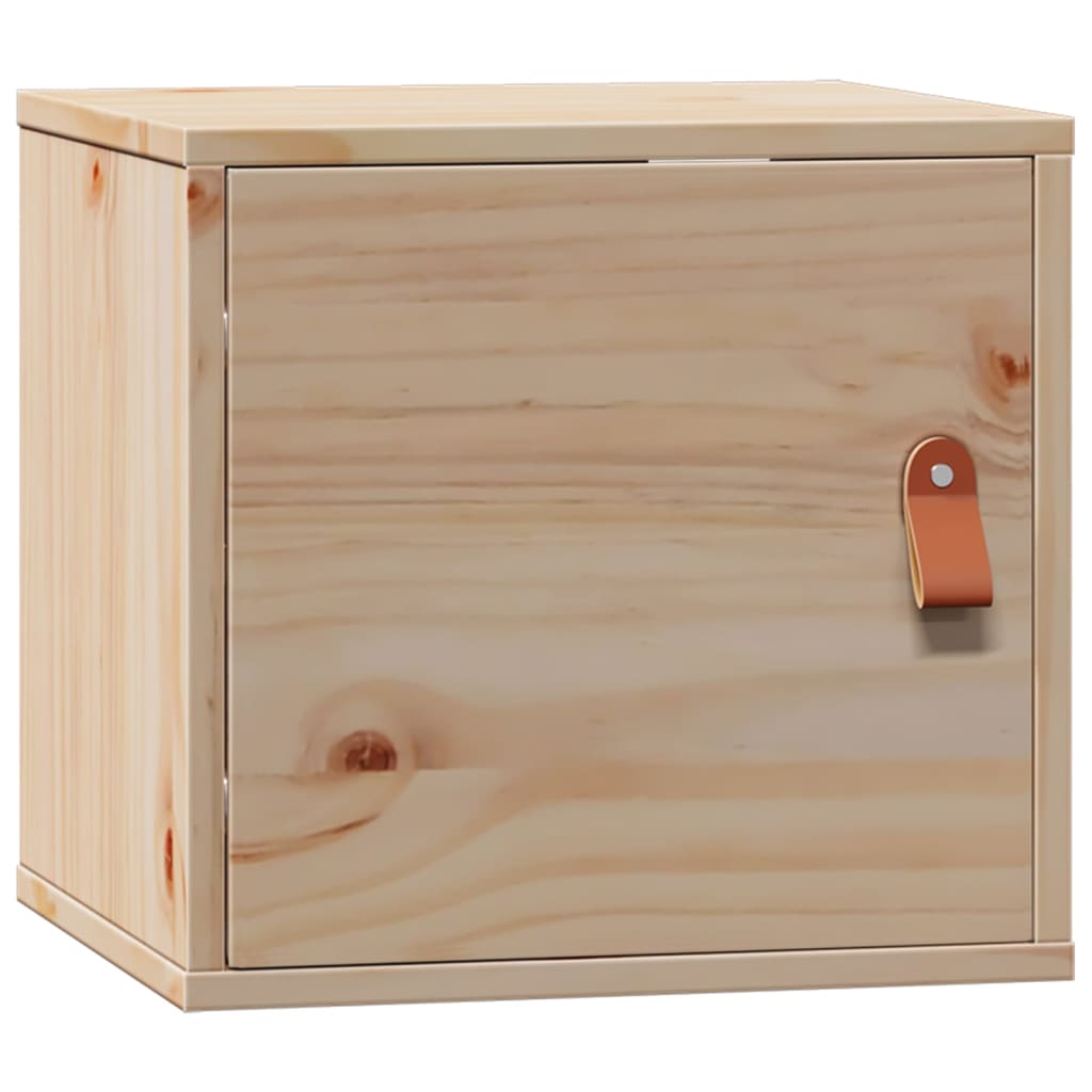Armários de parede 2 pcs 31,5x30x30 cm pinho maciço