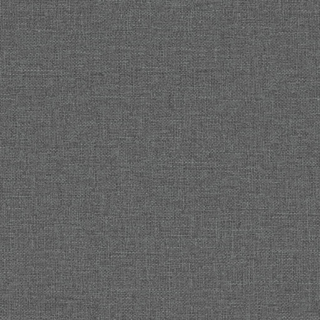 Cadeira de jantar 54x56x96,5 cm tecido cinzento-escuro