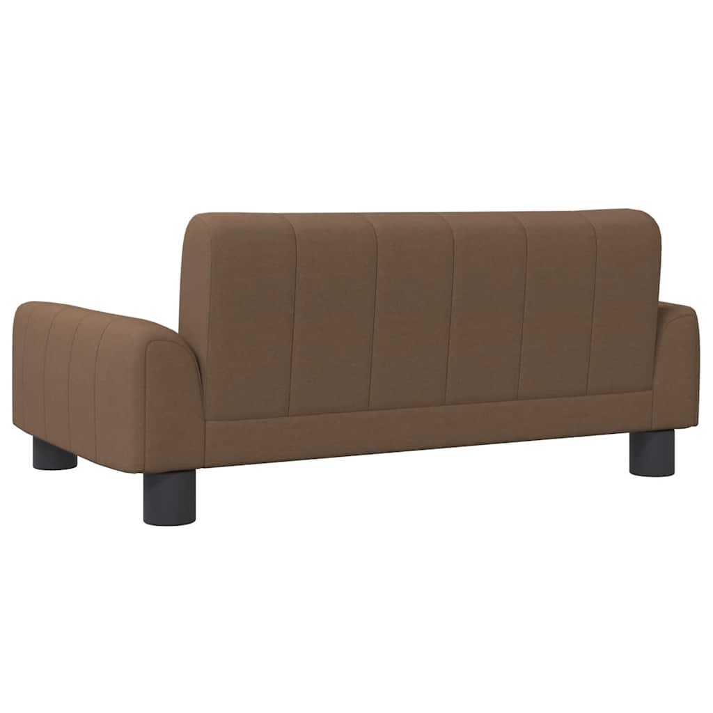 Cama para cães 70x45x30 cm tecido castanho