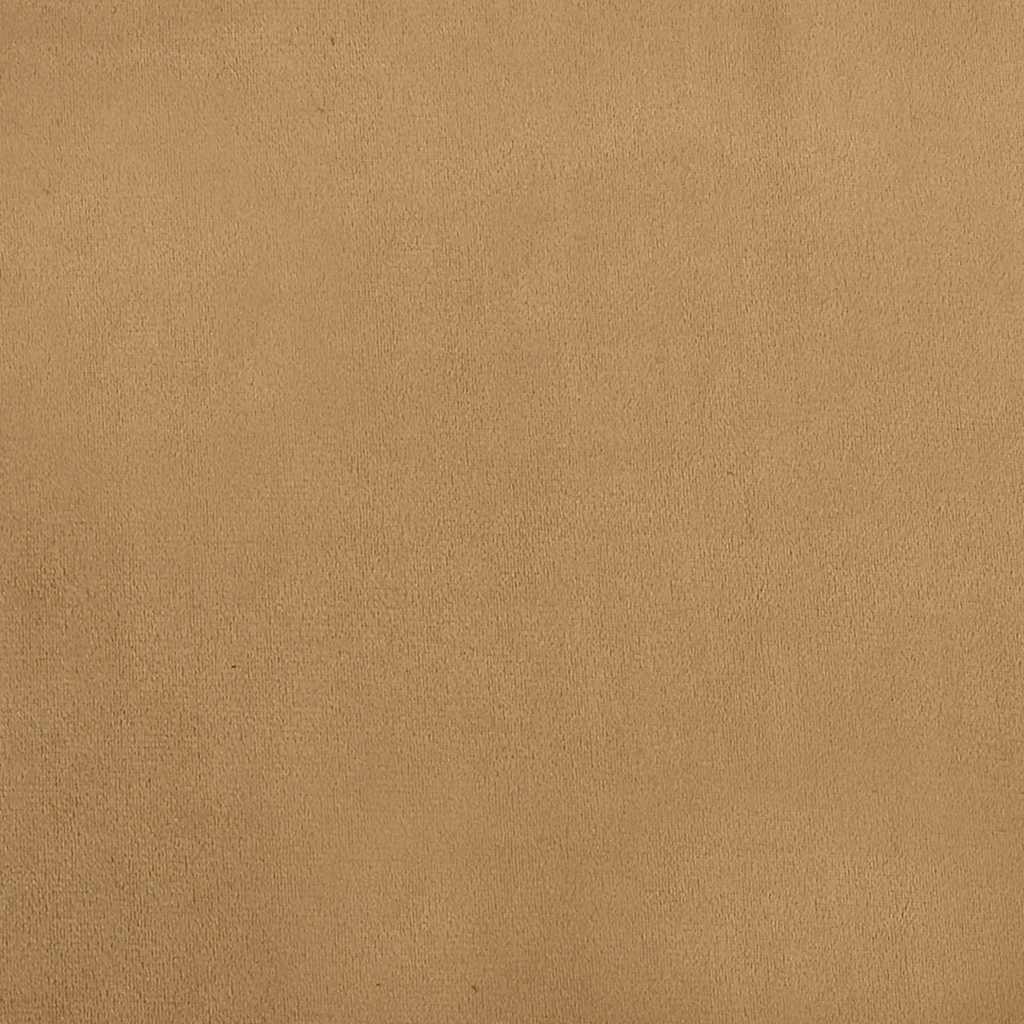 Cama para cães 50x40x26,5 cm veludo castanho