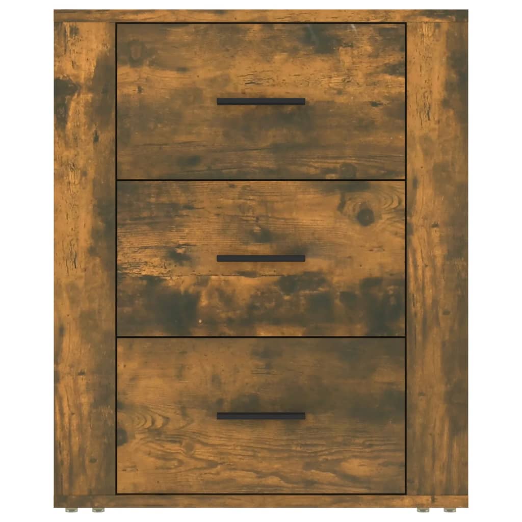 Mesa cabeceira 50x36x60 cm derivados madeira carvalho fumado