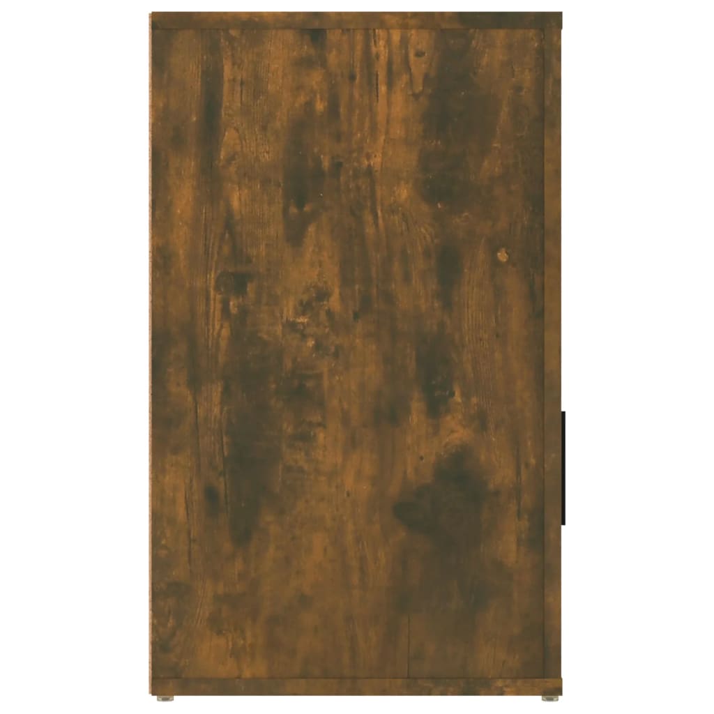 Mesa cabeceira 50x36x60 cm derivados madeira carvalho fumado